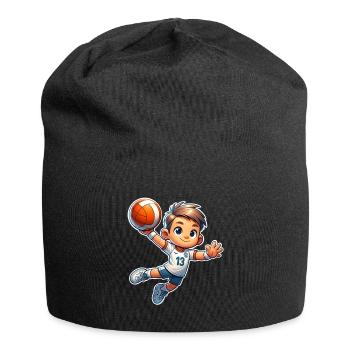 Handball Handballer - Jersey-Beanie - Schwarz - Vorne