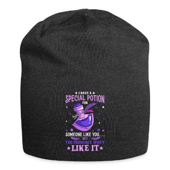 Zaubertrank Fantasy Enthusiasten RPG Gamer - Jersey-Beanie - Anthrazit - Vorne