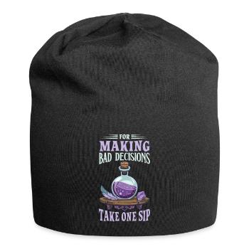 Potion Fantasy Enthusiast RPG Gamer - Jersey Beanie - black - Front