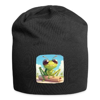 Grillen Grille - Jersey-Beanie - Schwarz - Vorne