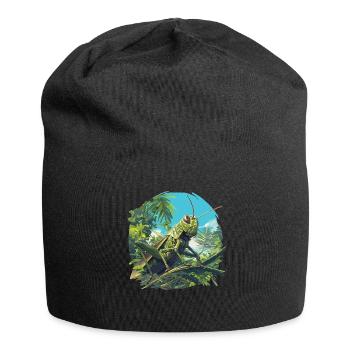 Grillen Grille - Jersey-Beanie - Schwarz - Vorne