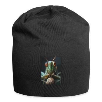 Grillen Grille - Jersey-Beanie - Schwarz - Vorne