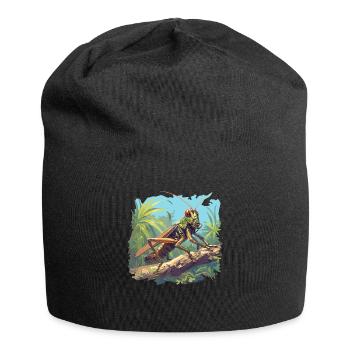 Grillen Grille - Jersey-Beanie - Schwarz - Vorne