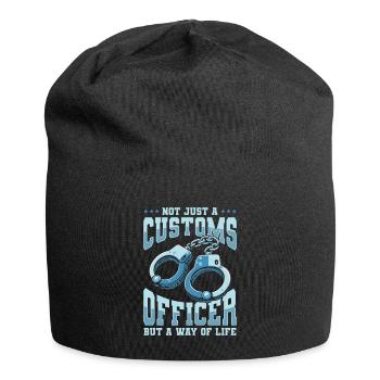 Customs official - Jersey Beanie - black - Front