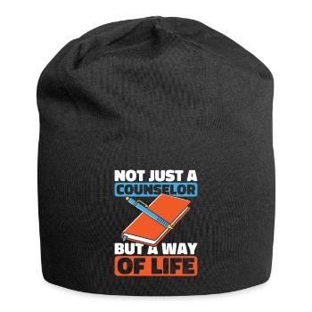 Conseiller - Bonnet en jersey - noir - Devant