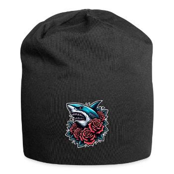 Shark - Jersey Beanie - black - Front