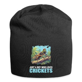 Grillen Grille - Jersey-Beanie - Schwarz - Vorne