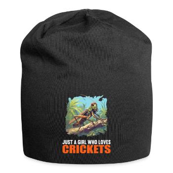 Grillen Grille - Jersey-Beanie - Schwarz - Vorne
