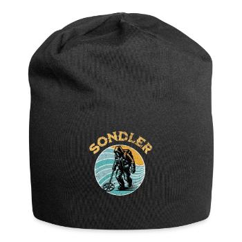 Sondeln Metalldetektor - Jersey-Beanie - Schwarz - Vorne