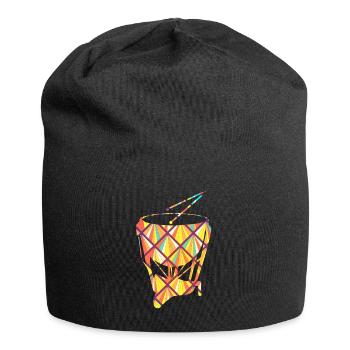 Timpani Geometric - Jersey Beanie - black - Front
