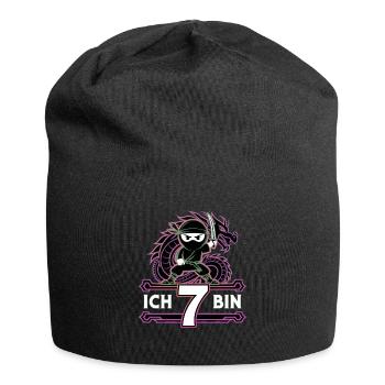 I' Ninja Birthday T-Shirt - Jersey Beanie - black - Front