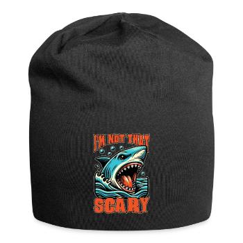 Shark Enthusiast I'm Not That Scary Oceanologist - Jersey Beanie - black - Front