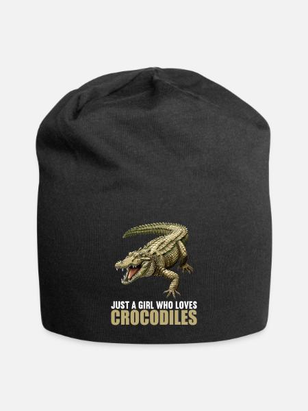 Krokodile Krokodil - Jersey-Beanie - Schwarz