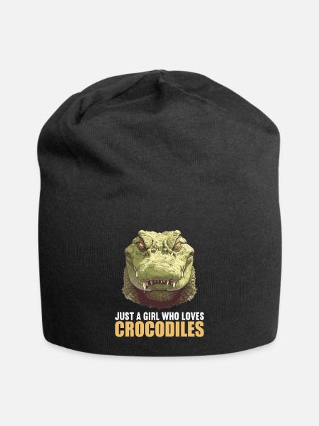 Krokodile Krokodil - Jersey-Beanie - Schwarz