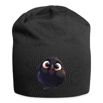 Corbeaux Corbeaux - Bonnet en jersey - noir - Devant