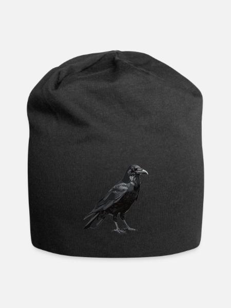Crows Crow - Jersey Beanie - black