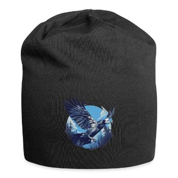 Corbeaux Corbeaux - Bonnet en jersey - noir - Devant