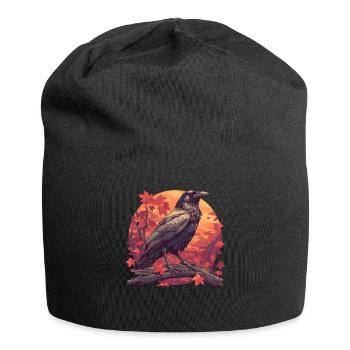 Corbeaux Corbeaux - Bonnet en jersey - noir - Devant