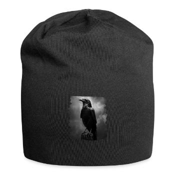 Corbeaux Corbeaux - Bonnet en jersey - noir - Devant