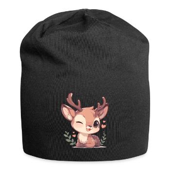 Deer Deer - Jersey Beanie - black - Front