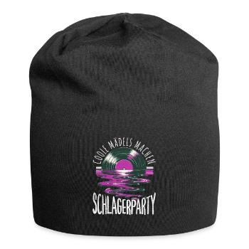 Cool girls make Schlager party concert Schlager - Jersey Beanie - black - Front