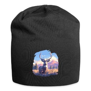 Deer Deer - Jersey Beanie - black - Front
