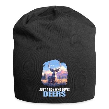 Deer Deer - Jersey Beanie - black - Front