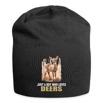 Deer Deer - Jersey Beanie - black - Front