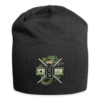 Ich Bin 8 Ninja Geburtstagsshirt - Jersey-Beanie - Schwarz - Vorne