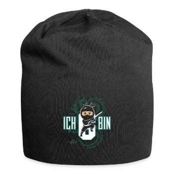 I'm 6 Ninja Birthday T-Shirt - Jersey Beanie - black - Front