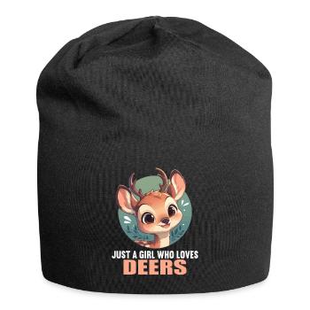 Deer Deer - Jersey Beanie - black - Front