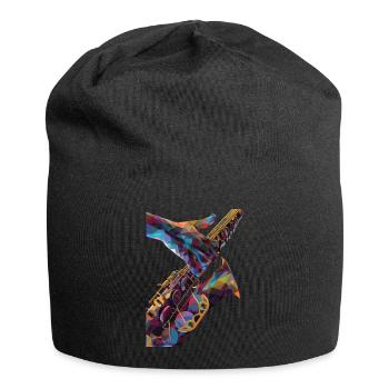 Saxophone - Bonnet en jersey - noir - Devant
