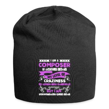 Composer I am A Composer - Jersey Beanie - black - Front