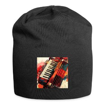 Accordion - Jersey Beanie - black - Front