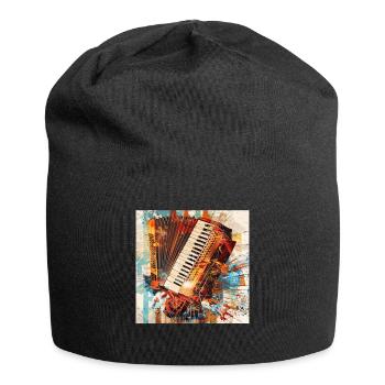 Accordion - Jersey Beanie - black - Front