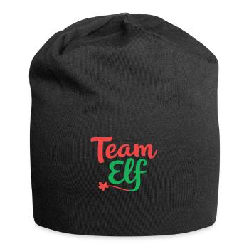 Team Elf Eleven Elves Elves Christmas Eleven Xmas - Jersey Beanie - black - Front