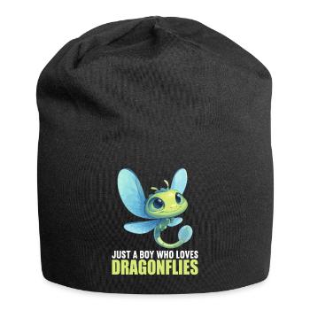 Dragonflies Dragonfly - Jersey Beanie - black - Front