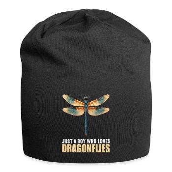 Dragonflies Dragonfly - Jersey Beanie - black - Front
