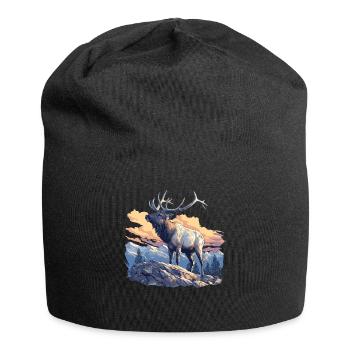 Moose Moose - Jersey Beanie - black - Front