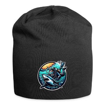 Plongeurs - Bonnet en jersey - noir - Devant