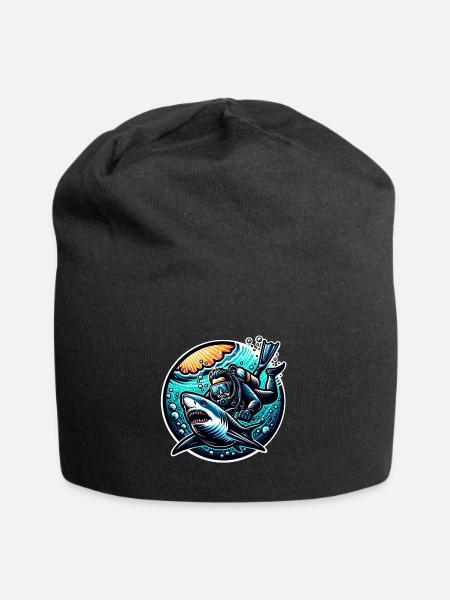 Tauchen Taucher - Jersey-Beanie - Schwarz