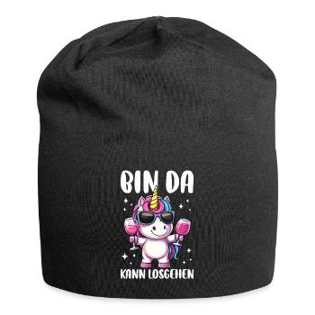 I'm ready to go - Jersey Beanie - black - Front