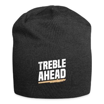 Piccolos Treble Ahead - Jersey Beanie - charcoal grey - Front