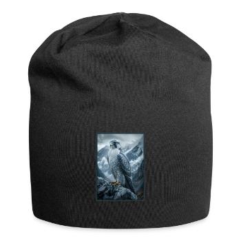 Faucon Faucon - Bonnet en jersey - noir - Devant