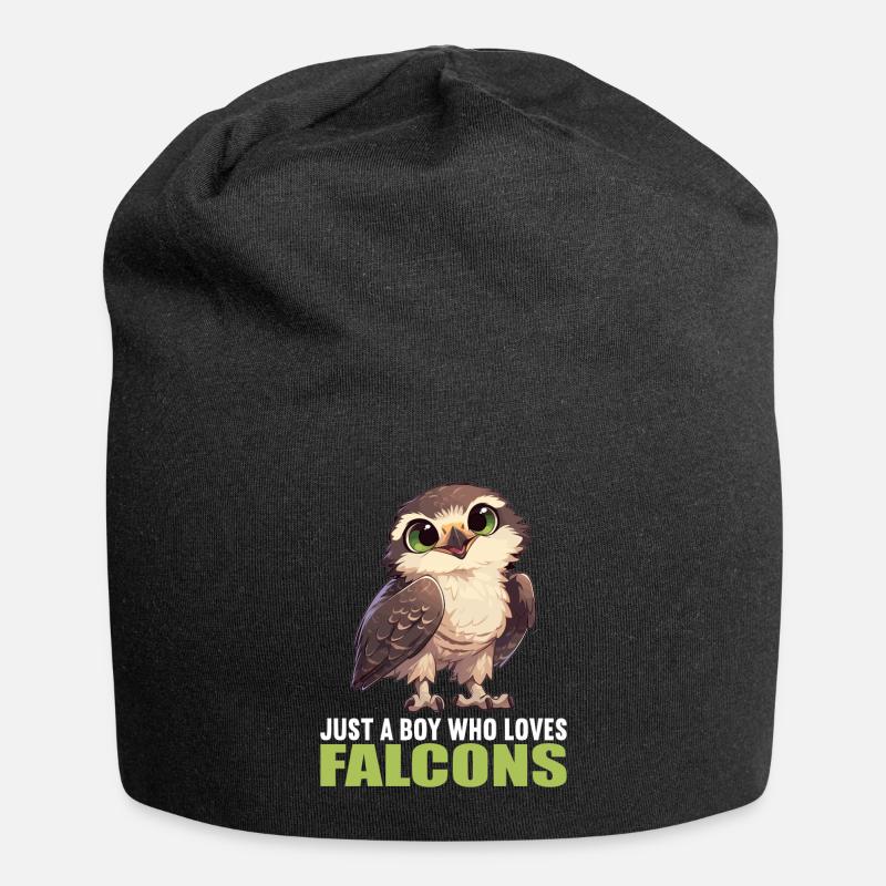 Falcon Falcon - Jersey Beanie - black