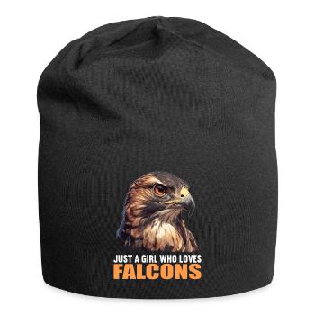 Faucon Faucon - Bonnet en jersey - noir - Devant