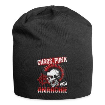 Punk Rock Pogo Anarchie Punks Punk Rocker Punk - Bonnet en jersey - noir - Devant
