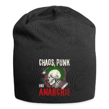 Punk Rock Pogo Anarchie Punks Punk Rocker Punk - Bonnet en jersey - noir - Devant