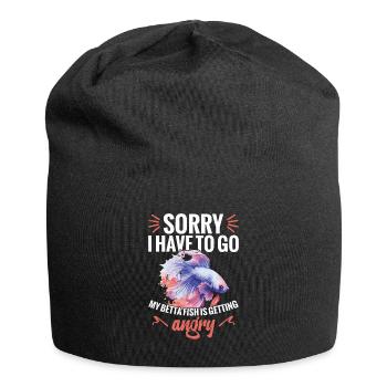 I'm sorry I have to go, my - Jersey Beanie - black - Front