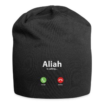 Muslim - Jersey-Beanie - Schwarz - Vorne
